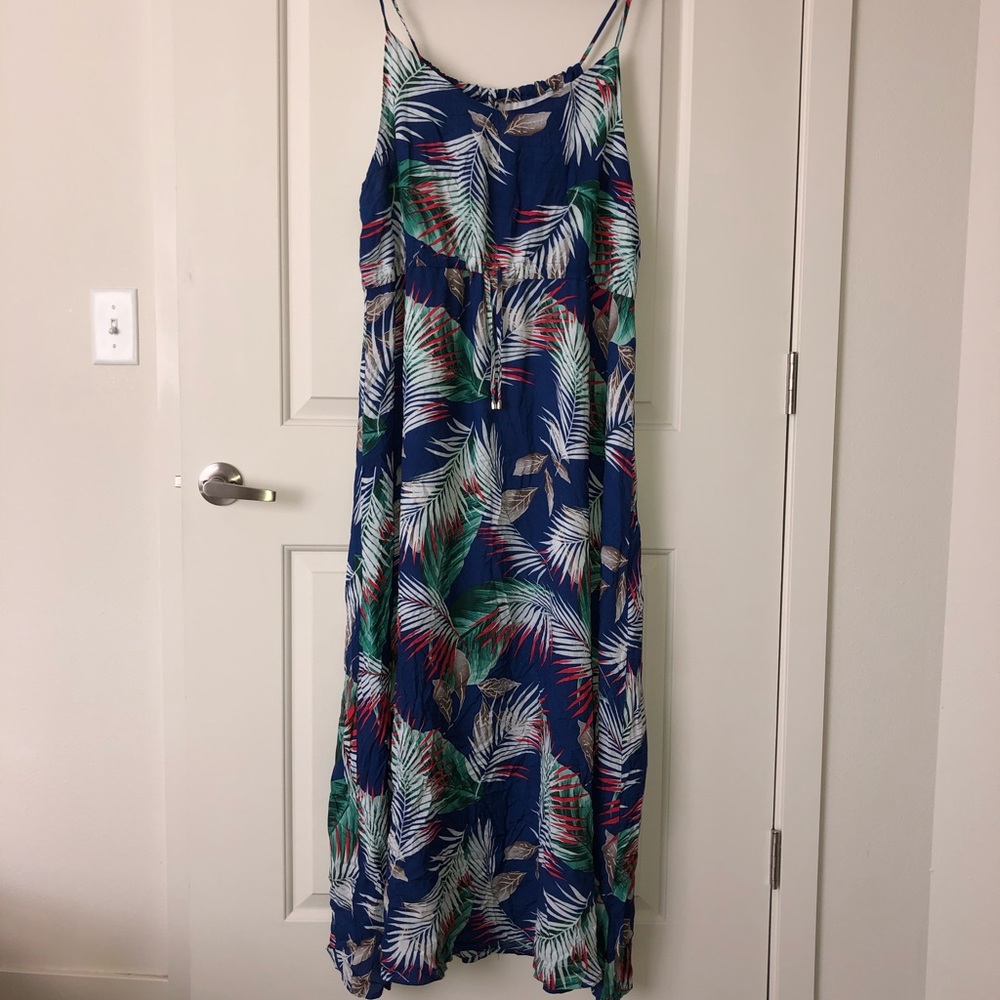 Topical Maxi Dress - 2X